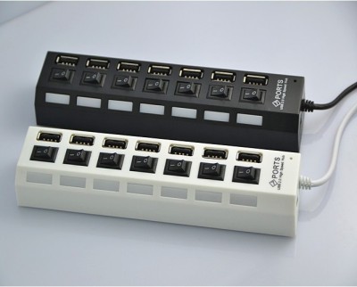 Yc-006 with seven-port with switch HUB 1.1 version 7-port HUB row plug