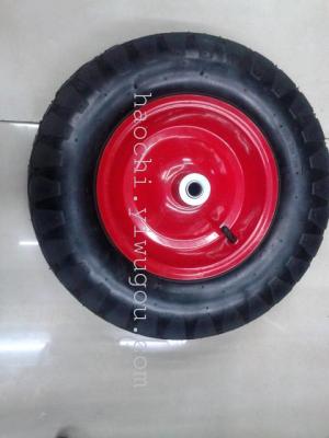 Pneumatic Wheels Trolley Wheel Rubber Tire
