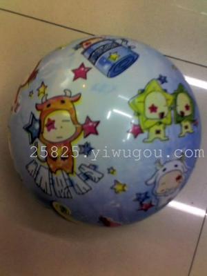 Toy ball/ball//PVC 9-inch beach ball/Dan Yinqiu/printing//all India flower ball ball