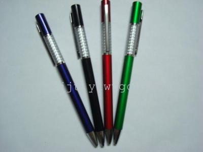 New Korean gloss shiny gel pen ballpoint metal pen