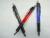 New Korean transparent colour ballpoint pen leather gel pens metal pens