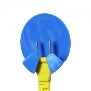 Creative household practical two install plug hook to stick hook power plug plastic hook