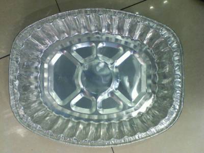 Barbecue plate aluminum plate