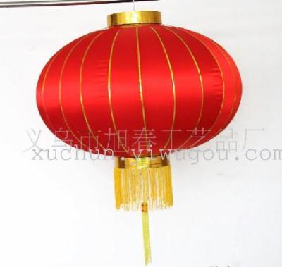80 # satin cloth of gold bars arranging roadside accessories large Lantern Festival lamp lights up during the Spring Festival 