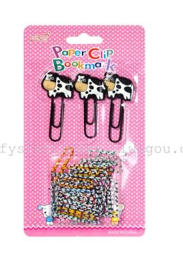 Animal bookmark set Zebra pin Korea stationery wholesale right angle