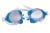 Cute fish children swimming glasses goggles