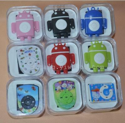 Package Deluxe Edition of angry birds cartoon card extended Mini MP3 MP3 player MP3