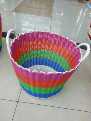 PVC environmental protection material receive handmade storage basket basket