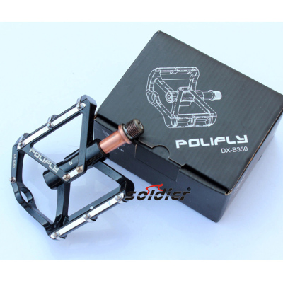 Bicycle pedal aluminum alloy bearing peilin pedal mountain bike dead foot pedal
