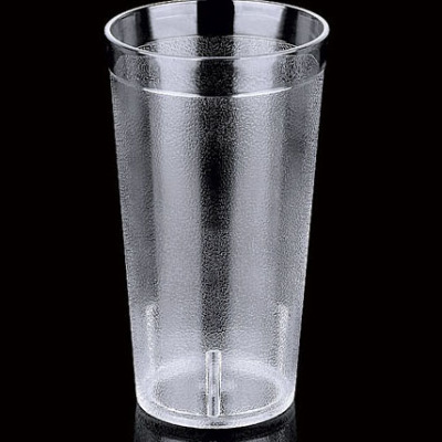 Manufacturer's direct selling anti - slip design transparent drink cup acrylic cup glass cup water cup.