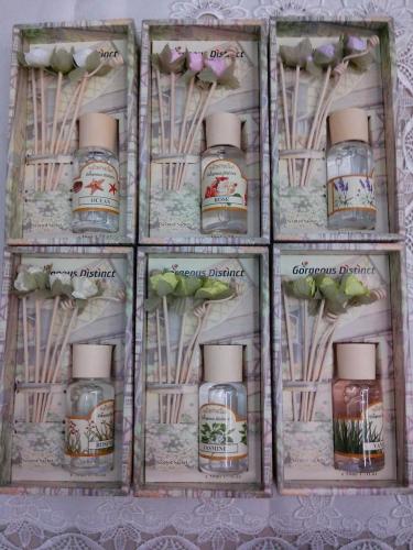 aroma rattan volatile perfume 7015 glass bottle exquisite 50ml gift set fire-free aromatherapy smokeless aromatherapy