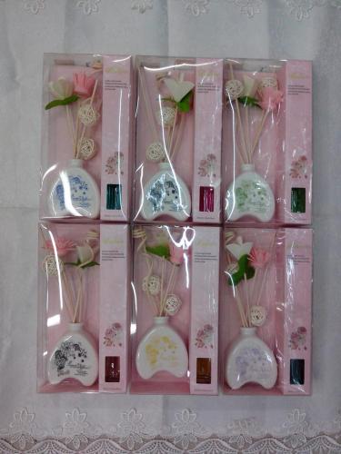 aroma rattan ceramic volatile perfume 077 exquisite 30ml gift set fire-free aromatherapy
