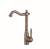  copper single hole cold hot kitchen faucet, Wash basin faucet 8179