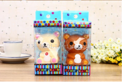 Easy charging bear cute cartoon Bao Samsung millet personality mini HTC universal mobile power.