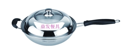 Stainless steel wok kitchen supplies