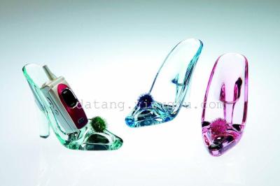 Crystal shoes high heels transparent colour acrylic plastic mobile phone wholesale cell phone accessories