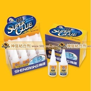 Factory price shenqiang super glue thick glue adhesive