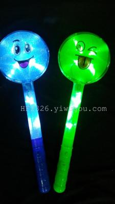 Smiley flash tube flash toys plastic toys glow sticks