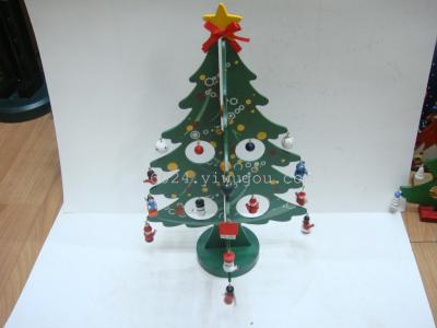 33cm wooden christmas tree,christmas craft