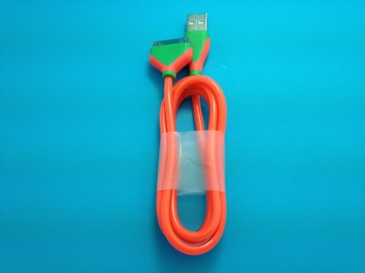 Factory direct Apple fluorescent data iPhone4 data cable charger