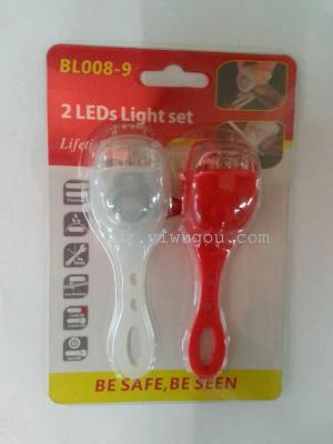 Selling silicone lights, LED bicycle lights, warning lights safety lights, electronic lights bicycle equipment