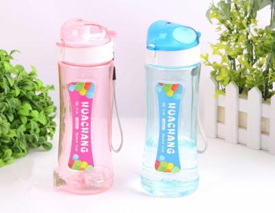 Bouncing space cup Huachang 500ml bouncing space cup couple water cup sports water cup travel pot handy cup leakproof cup