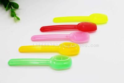 PP, PS ice cream spoon teaspoon plastic scoop ice cream scoop pudding cake spoon