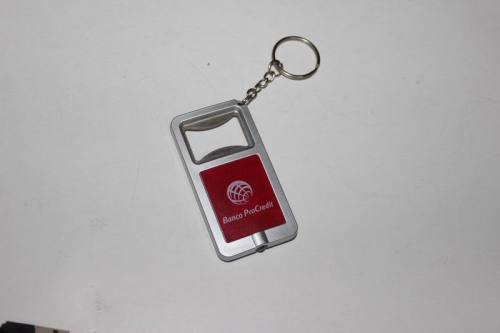 Js-8978 LED Light Key Square Light Bottle Opener Key Ring Light LED Lighting Lamp