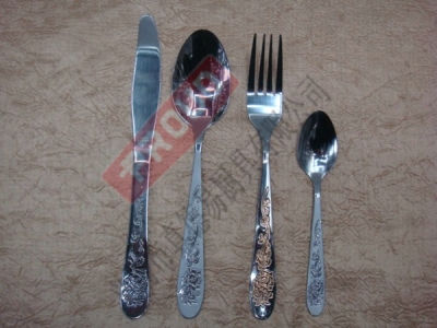 Stainless steel flatware 3620 stainless steel cutlery, Western knives, Western fork, spoon