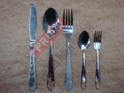 Stainless steel flatware 2590 stainless steel cutlery, knives, forks, and spoons