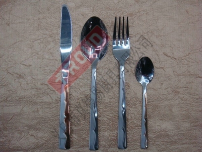 3230A gold-plated stainless steel tableware stainless steel cutlery, knives, forks, and spoons