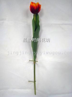 Single small Tulip factory direct high simulation flower artificial flower high degree of simulation