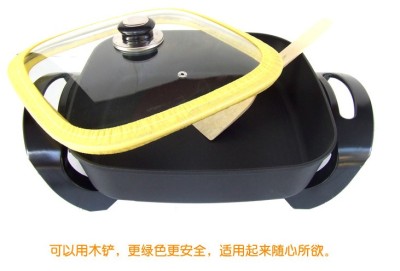 Factory direct multifunctional cooker electric wok electric Pan non-stick Cookware 30CM thickening additive steamer