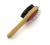 Double sided comb comb for double dog brushes dog hair brush round head wood handle small pet supplies