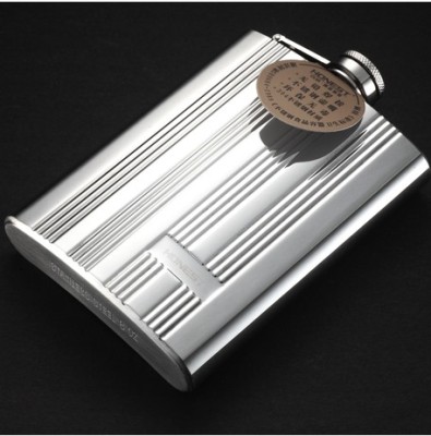HONEST honest genuine 304 stainless steel appliances, portable stand hip flask the wild 8OZ