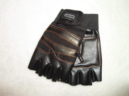 men‘s line pressing sports half finger gloves