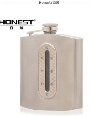 Shop genuine honest Honest 304 meter portable stainless steel hip flask 7 oz stainless steel hip flask set