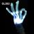 ZD Factory Direct Sales LED Luminous Gloves Multi-Functional Colorful Luminous Gloves White Optical Fiber Luminous Gloves