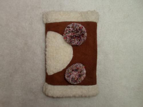 Women‘s Suede Half Finger Gloves