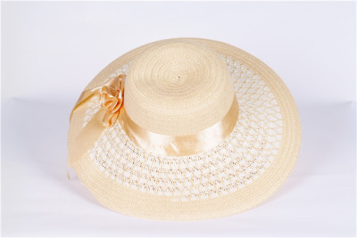 New summer essential Topi female lace Hat Sun Cap Beach Hat Sun Hat bow large-brimmed hats