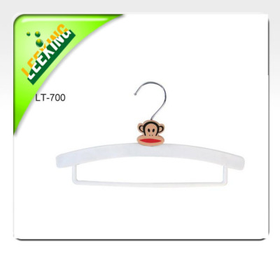 Manufacturers supplying wholesale personality and lovely designs store plastic hangers