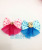 Printing Point Rhinestone Mesh Bow Headdress Accessories Small Flower Gift Packaging Bow