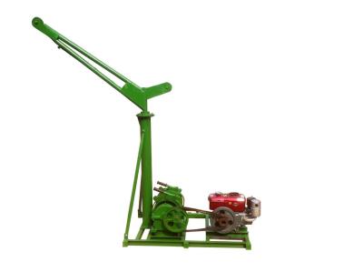 Small crane for diesel engine and gasoline engine