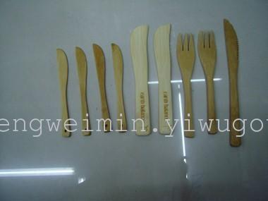 Beautiful bamboo knife, factory outlets, the specification is complete.