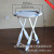 New Product shelf Small Coffee Table Mediterranean Creative Folding Furniture Blue Life Buoy MA03032