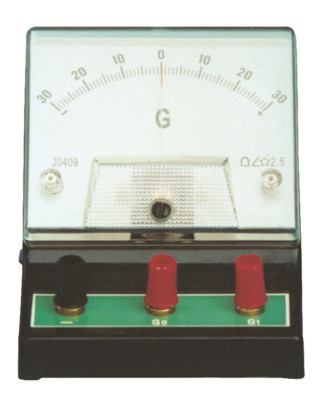 Microammeter for the physical electromagnetic induction experiment of the galvanometer galvanometer.