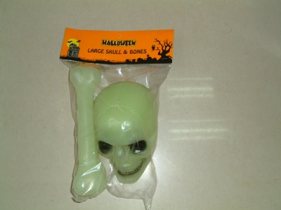 Luminous Halloween costume party bar decoration supplies luminous skeleton bones human bones skull ghost