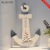 Thermometer MA16103 Anchor Pendant Wooden Hook Mediterranean Household Pendant Anchor