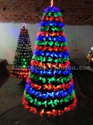 Tri-color feather tree