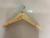 Boutique clothes hanger factory outlet Rodless children hanger 32 cm natural wood hangers